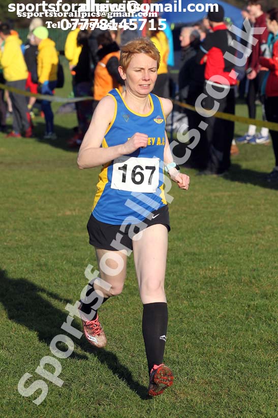 Senior womens 2020 Birtley Cross Country Relay, County Durham.  Photo: David T. Hewitson/Sports for All Pics